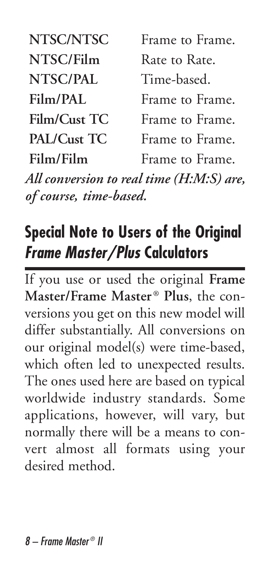 Calculated Industries 9226 User Manual | Page 8 / 56