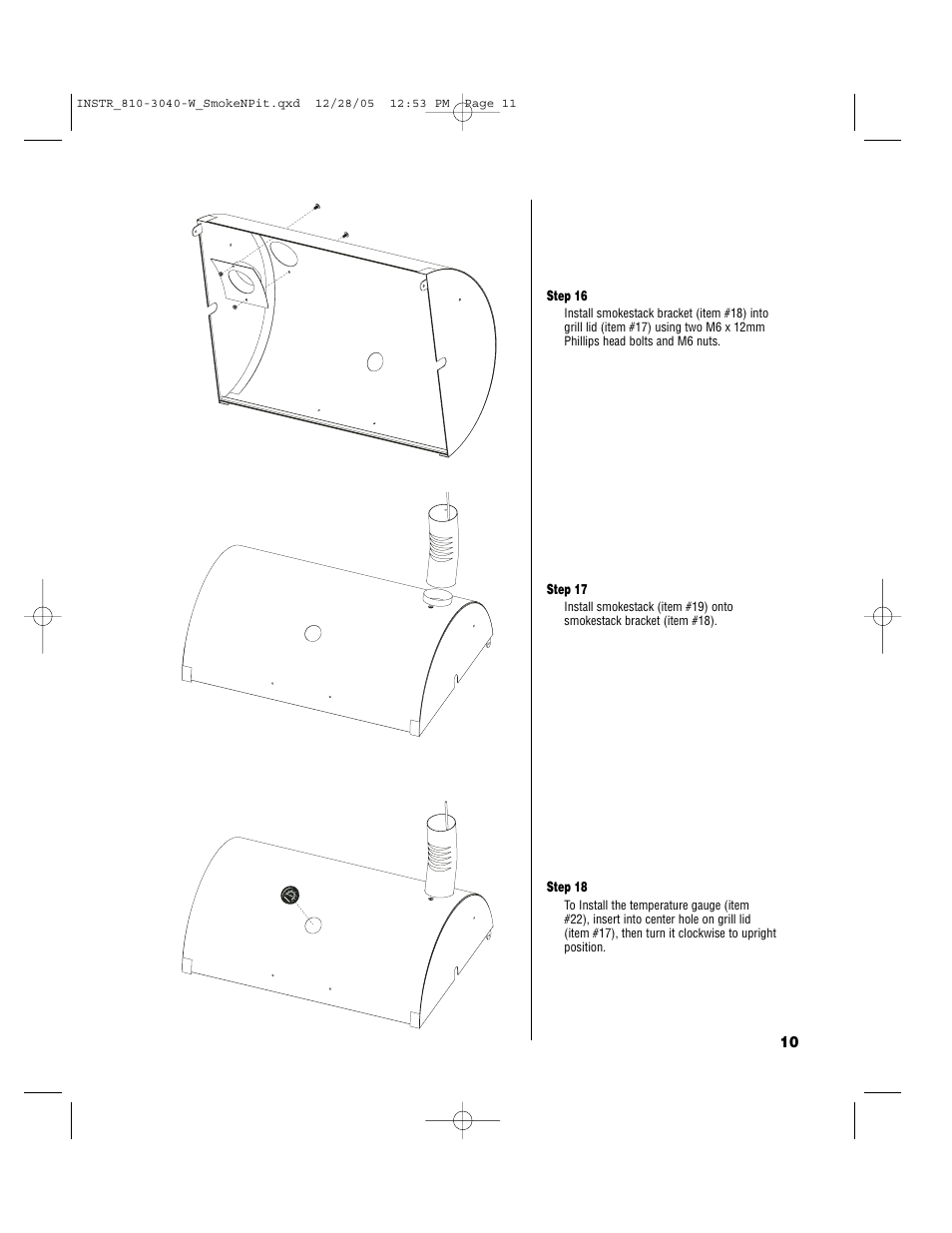 Brinkmann Smoke'n Pit User Manual | Page 11 / 48