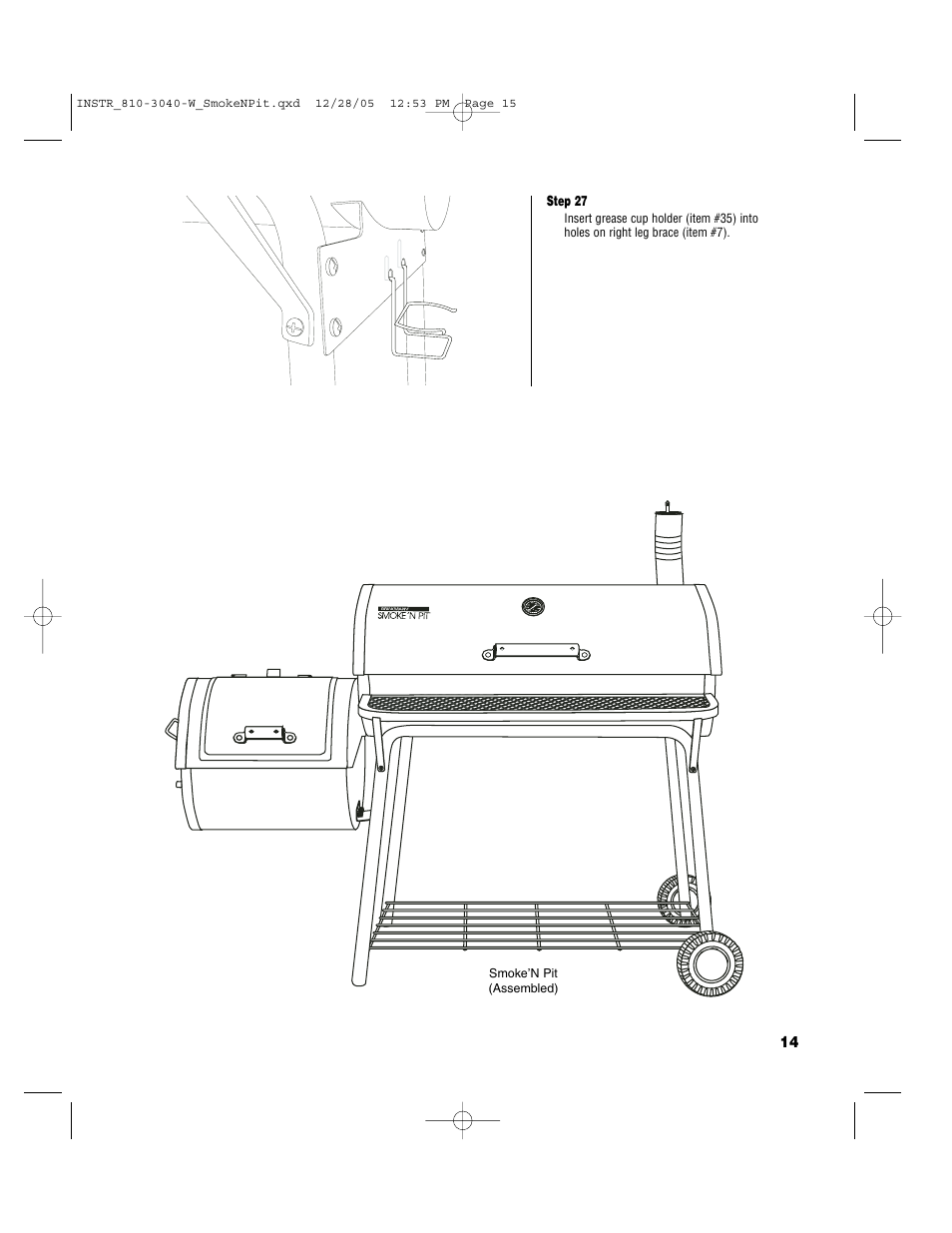 Brinkmann Smoke'n Pit User Manual | Page 15 / 48