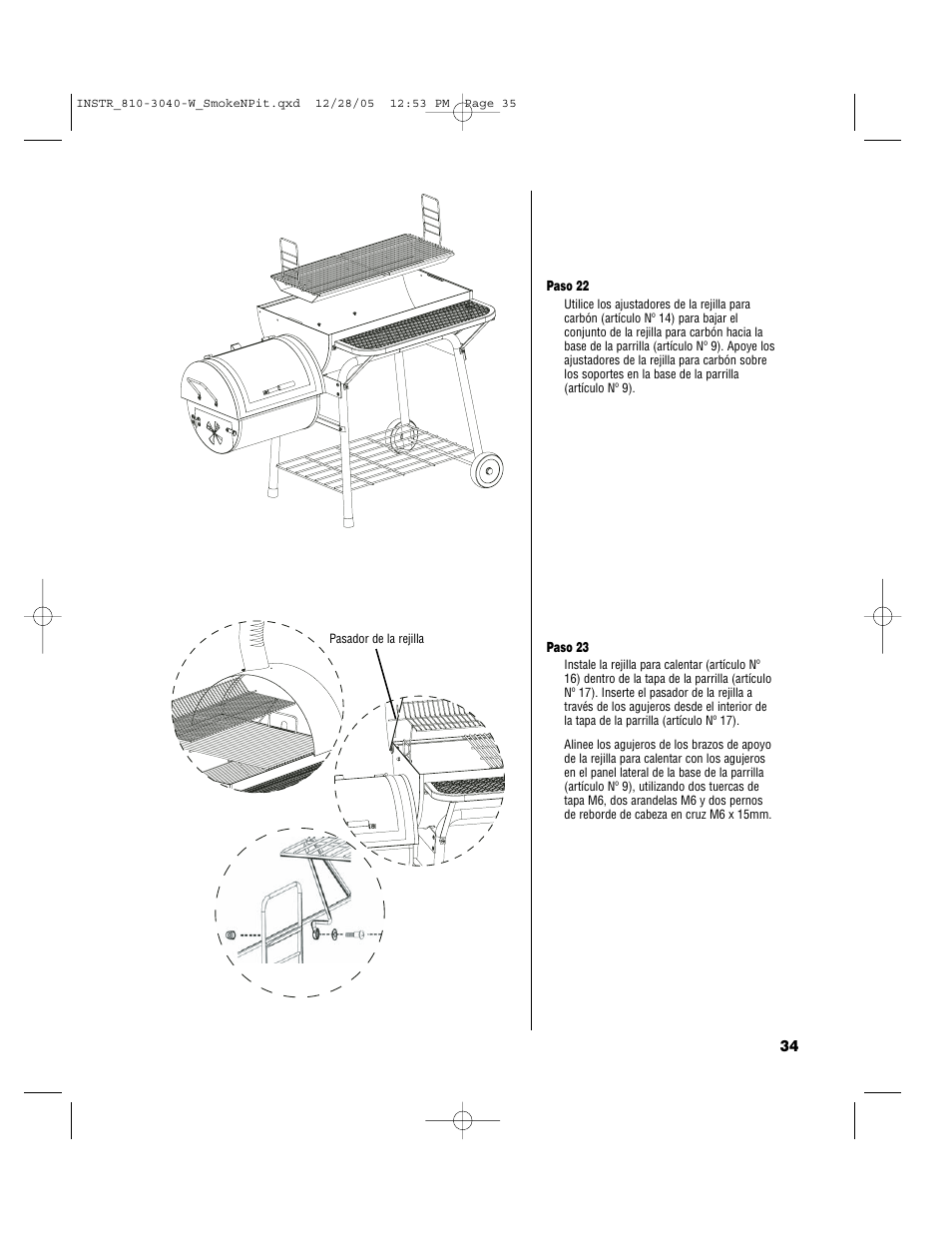 Brinkmann Smoke'n Pit User Manual | Page 35 / 48