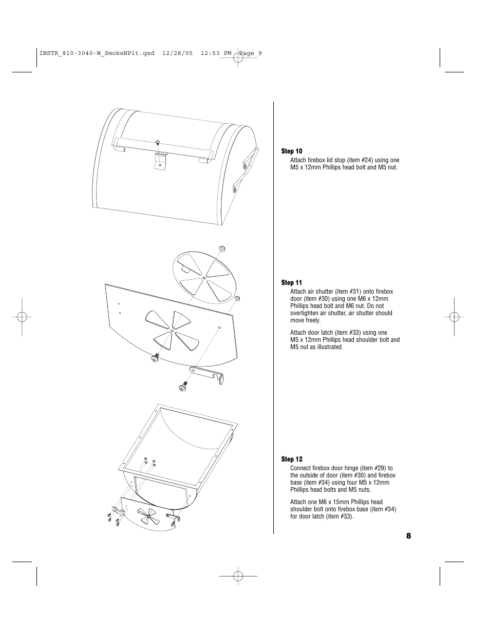 Brinkmann Smoke'n Pit User Manual | Page 9 / 48
