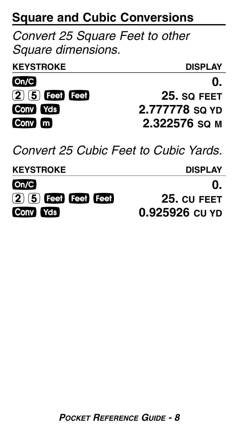 Calculated Industries 8510 User Manual | Page 10 / 23