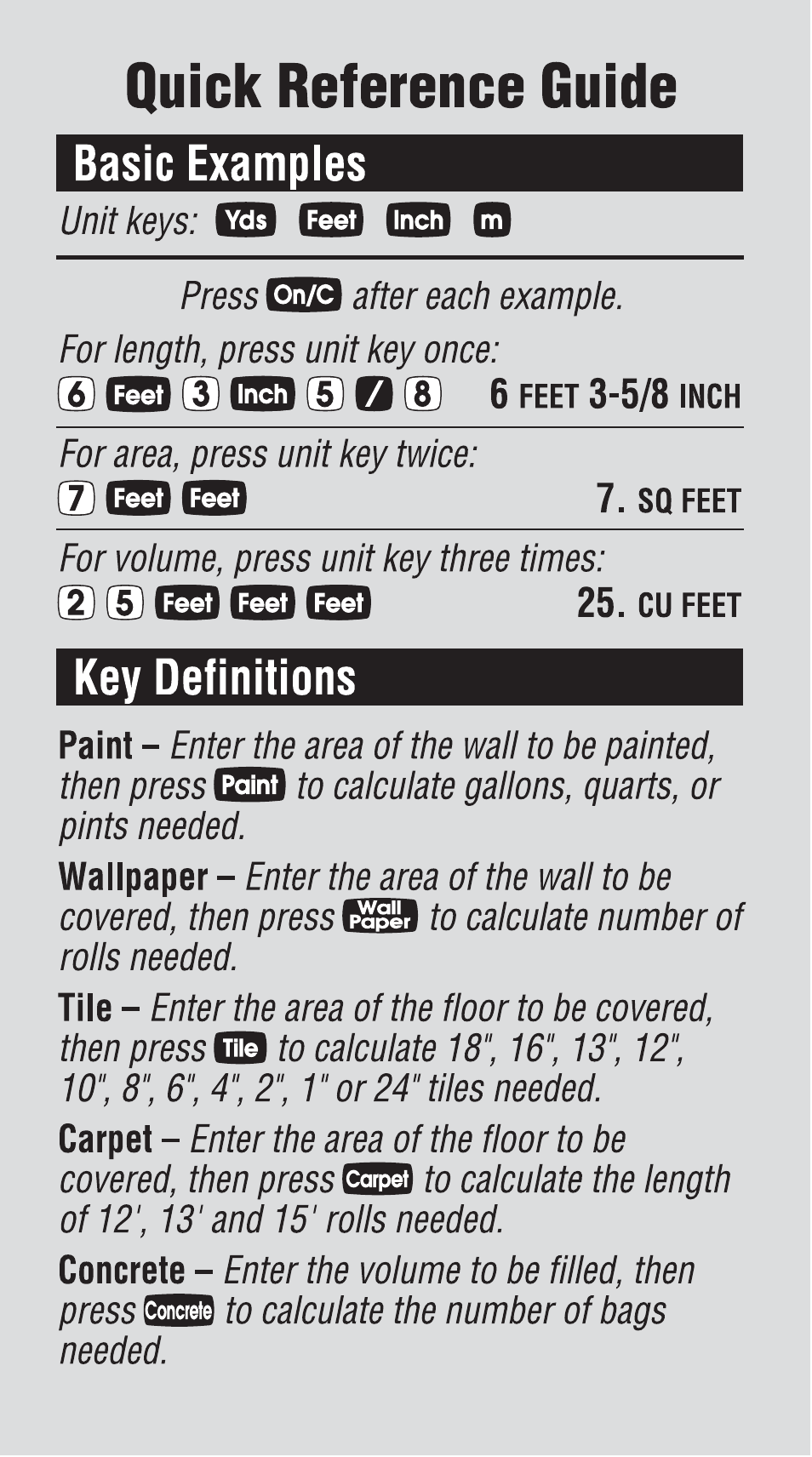 Calculated Industries 8510 User Manual | Page 23 / 23
