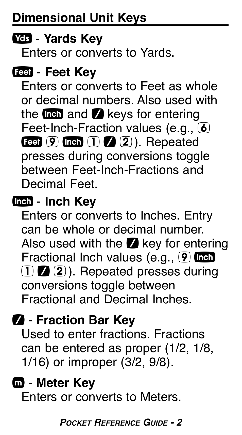 Calculated Industries 8510 User Manual | Page 4 / 23