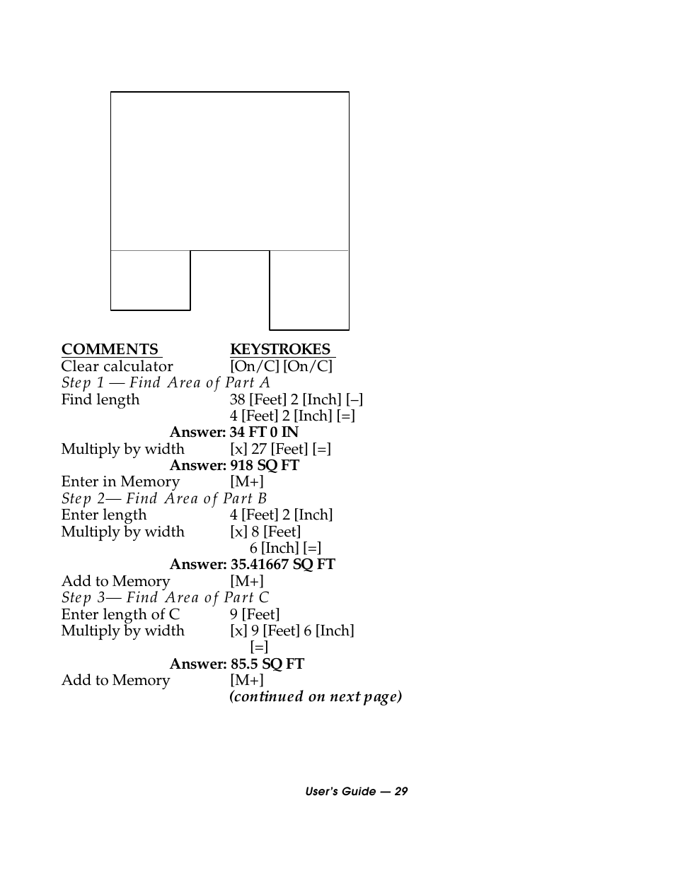 Calculated Industries 3088 User Manual | Page 29 / 55