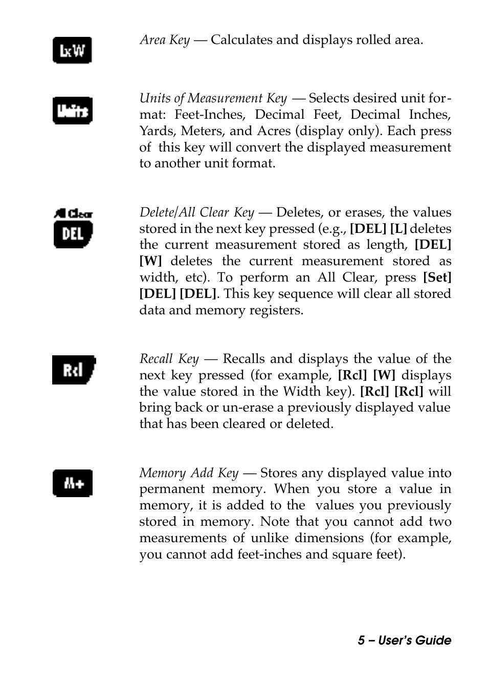 Calculated Industries 6414 User Manual | Page 7 / 51
