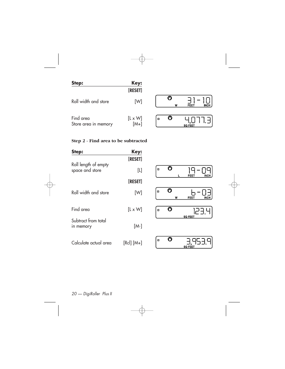 Calculated Industries 6425-C User Manual | Page 22 / 64