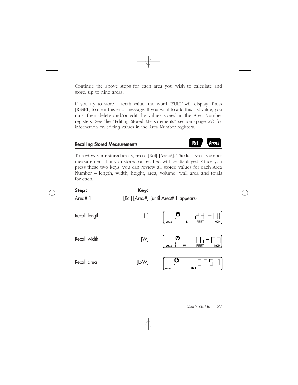 Calculated Industries 6425-C User Manual | Page 29 / 64