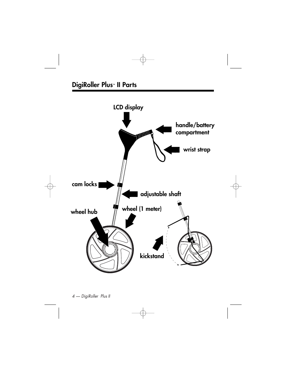 Digiroller plus, Ii parts | Calculated Industries 6425-C User Manual | Page 6 / 64