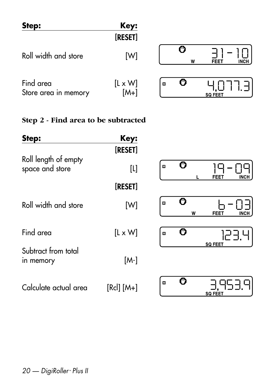 Calculated Industries 6425-D User Manual | Page 22 / 64