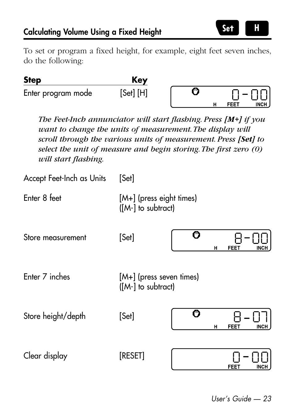 Calculated Industries 6425-D User Manual | Page 25 / 64