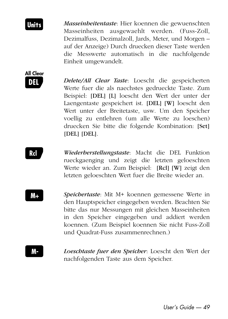 Calculated Industries 6425-D User Manual | Page 51 / 64