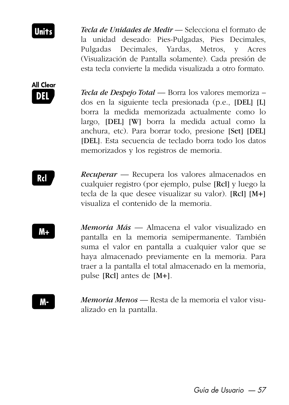 Calculated Industries 6425-D User Manual | Page 59 / 64