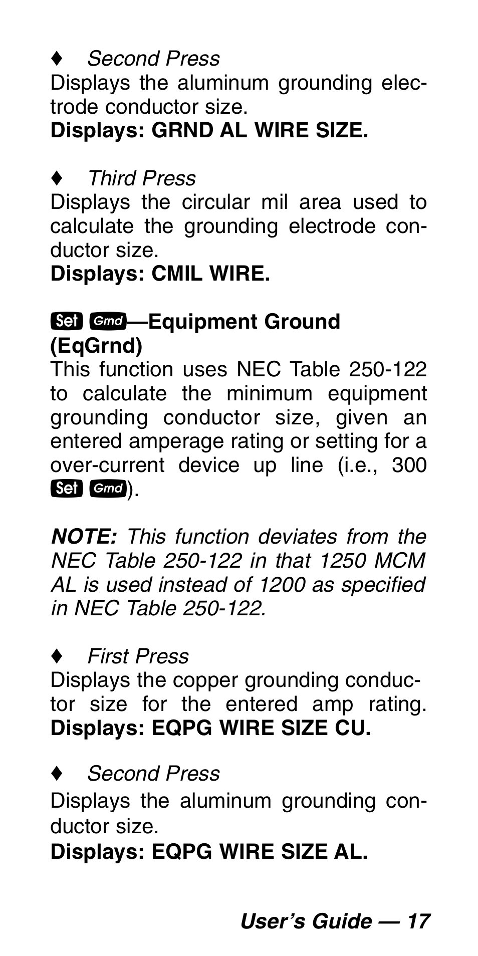 Calculated Industries 5060 User Manual | Page 19 / 70