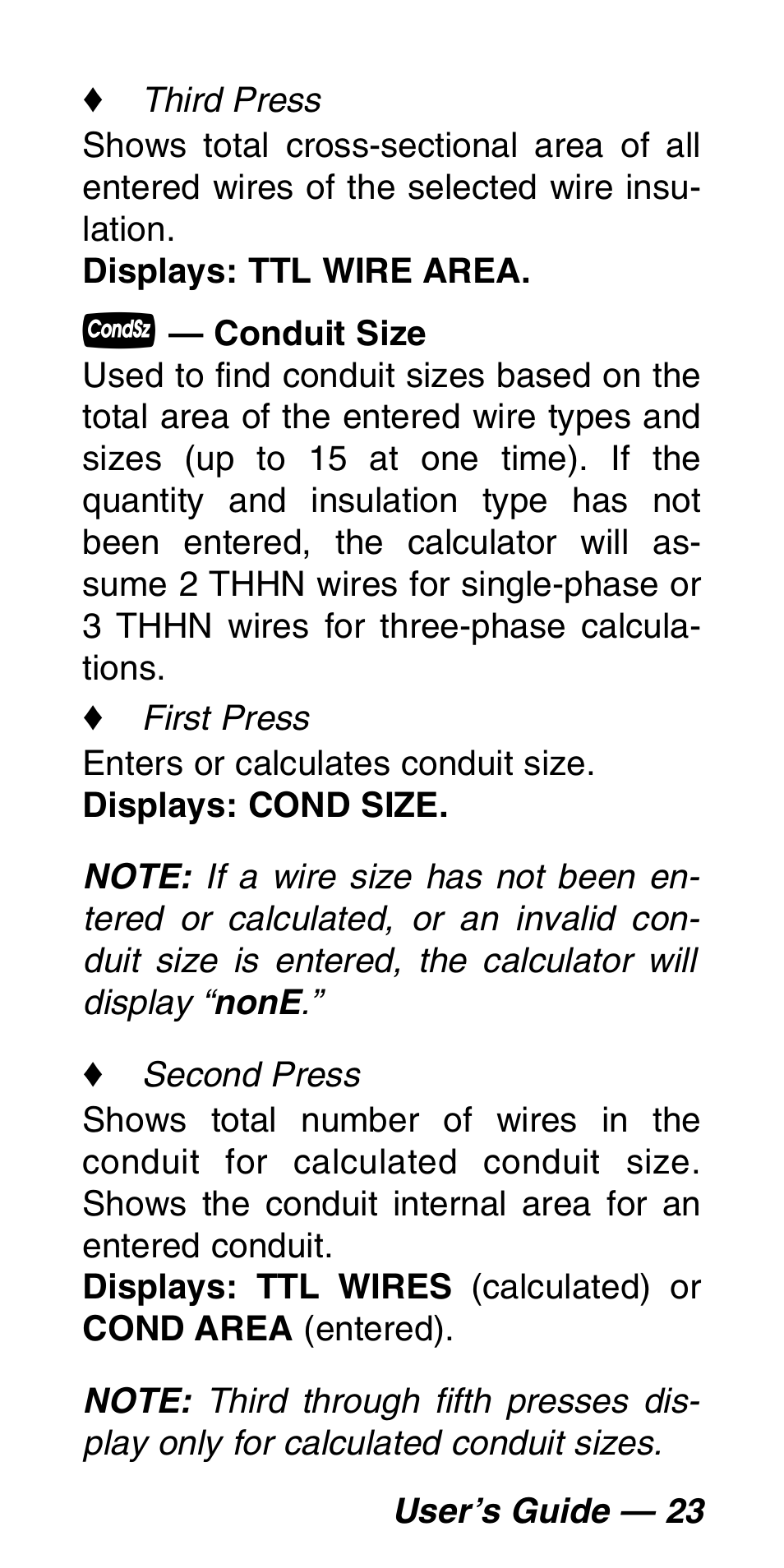 Calculated Industries 5060 User Manual | Page 25 / 70