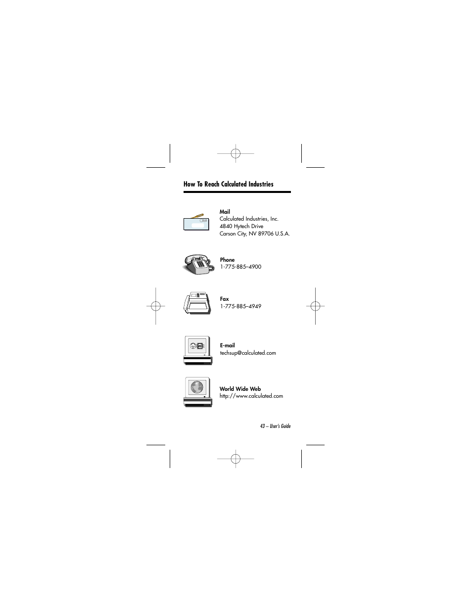 Calculated Industries 6020 v2.0 User Manual | Page 43 / 44