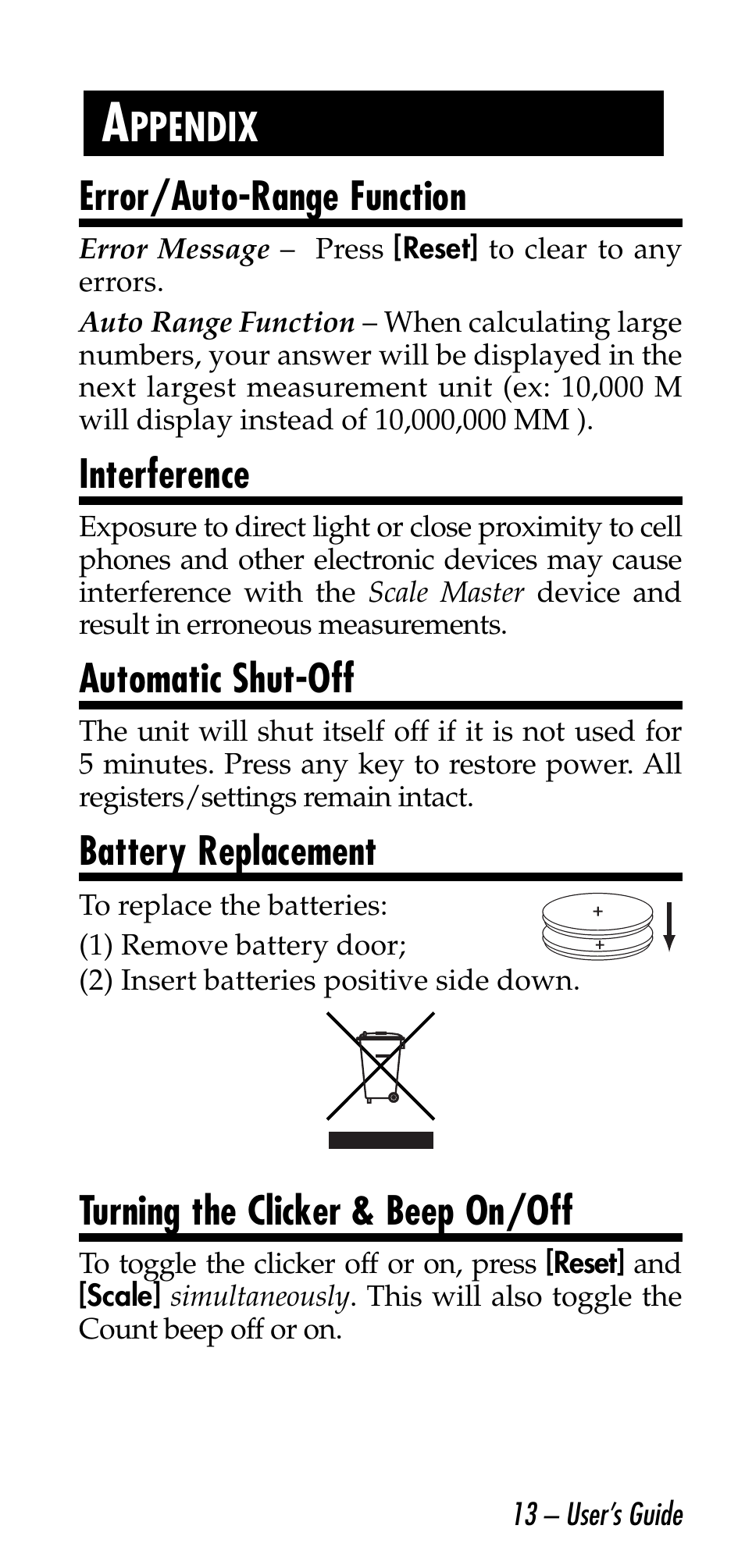 Calculated Industries 6026 User Manual | Page 13 / 60