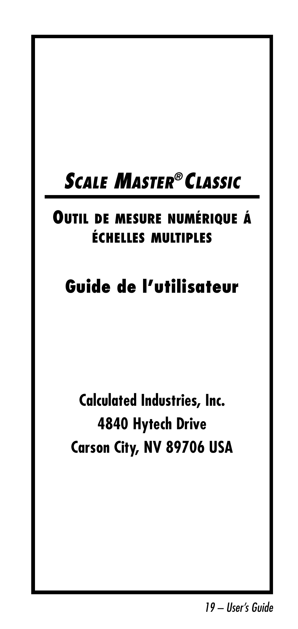 Calculated Industries 6026 User Manual | Page 19 / 60