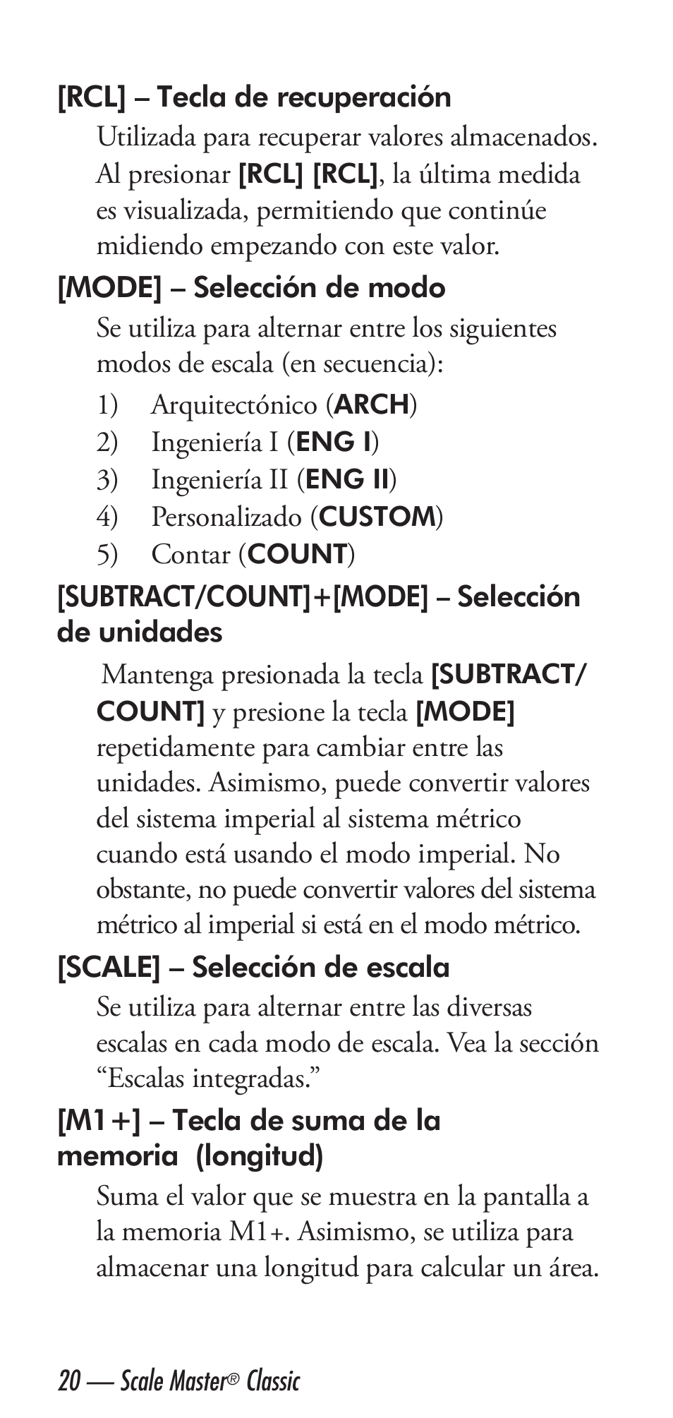 Calculated Industries 6020 v3.1 User Manual | Page 22 / 40