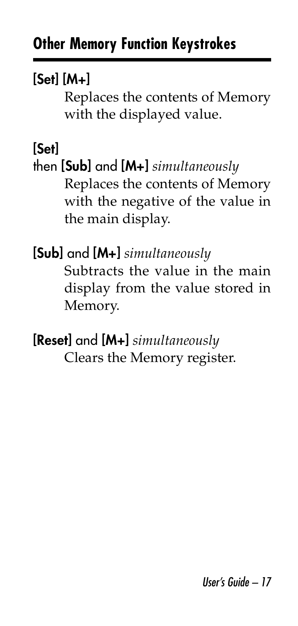 Calculated Industries 6130 v2.0 User Manual | Page 17 / 44
