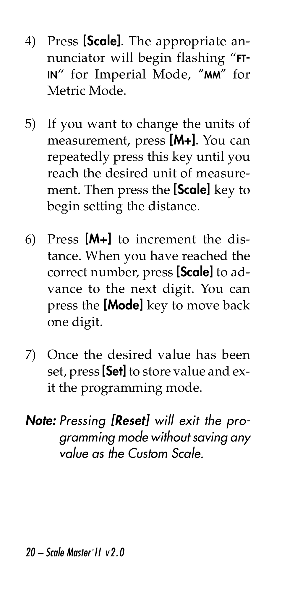Calculated Industries 6130 v2.0 User Manual | Page 20 / 44