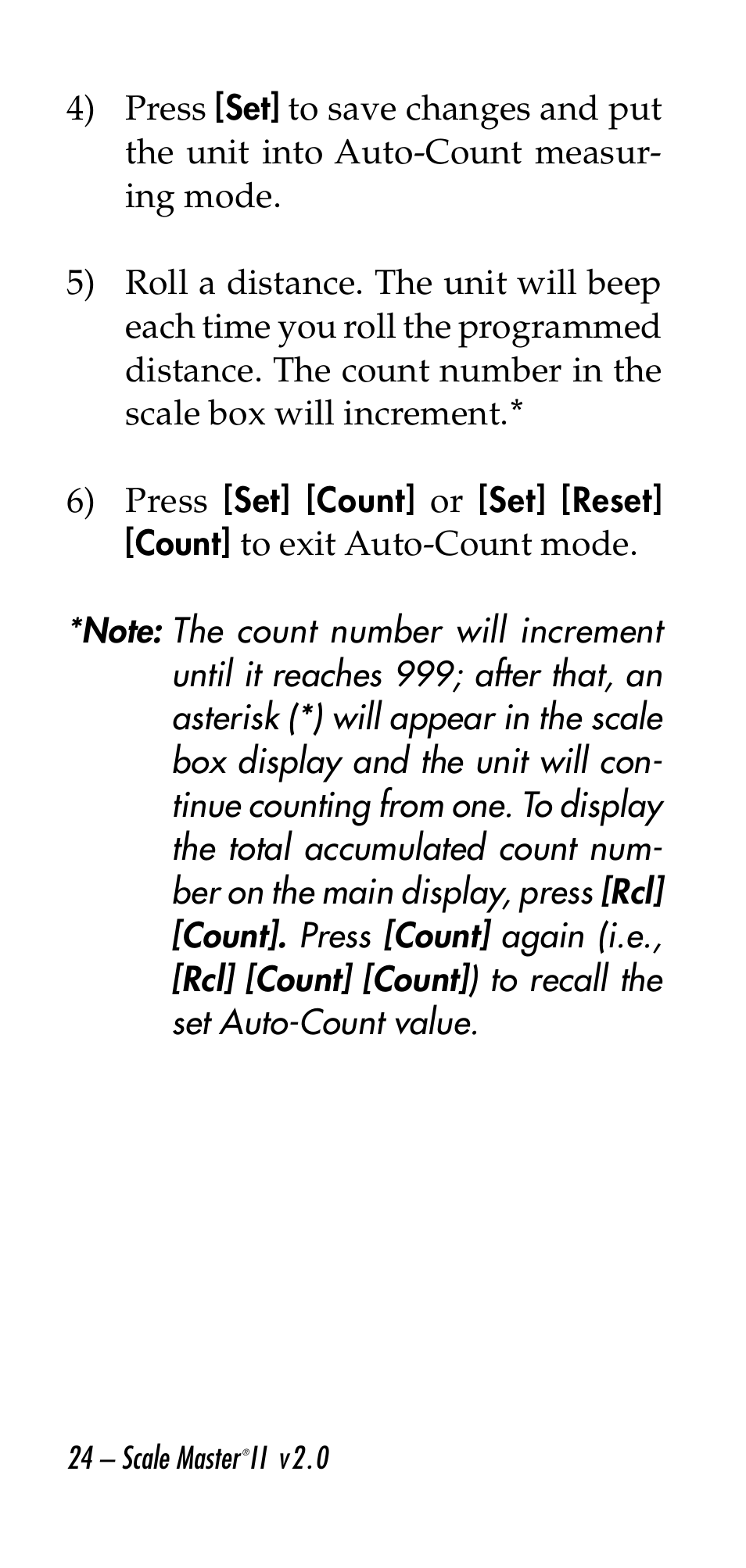 Calculated Industries 6130 v2.0 User Manual | Page 24 / 44