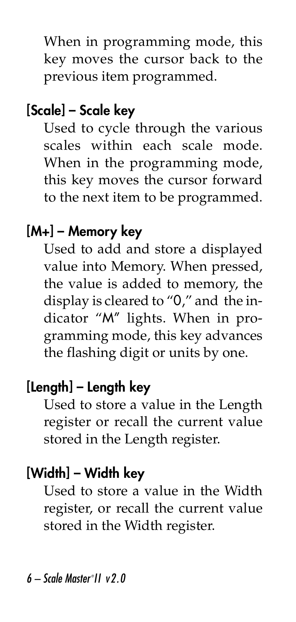 Calculated Industries 6130 v2.0 User Manual | Page 6 / 44