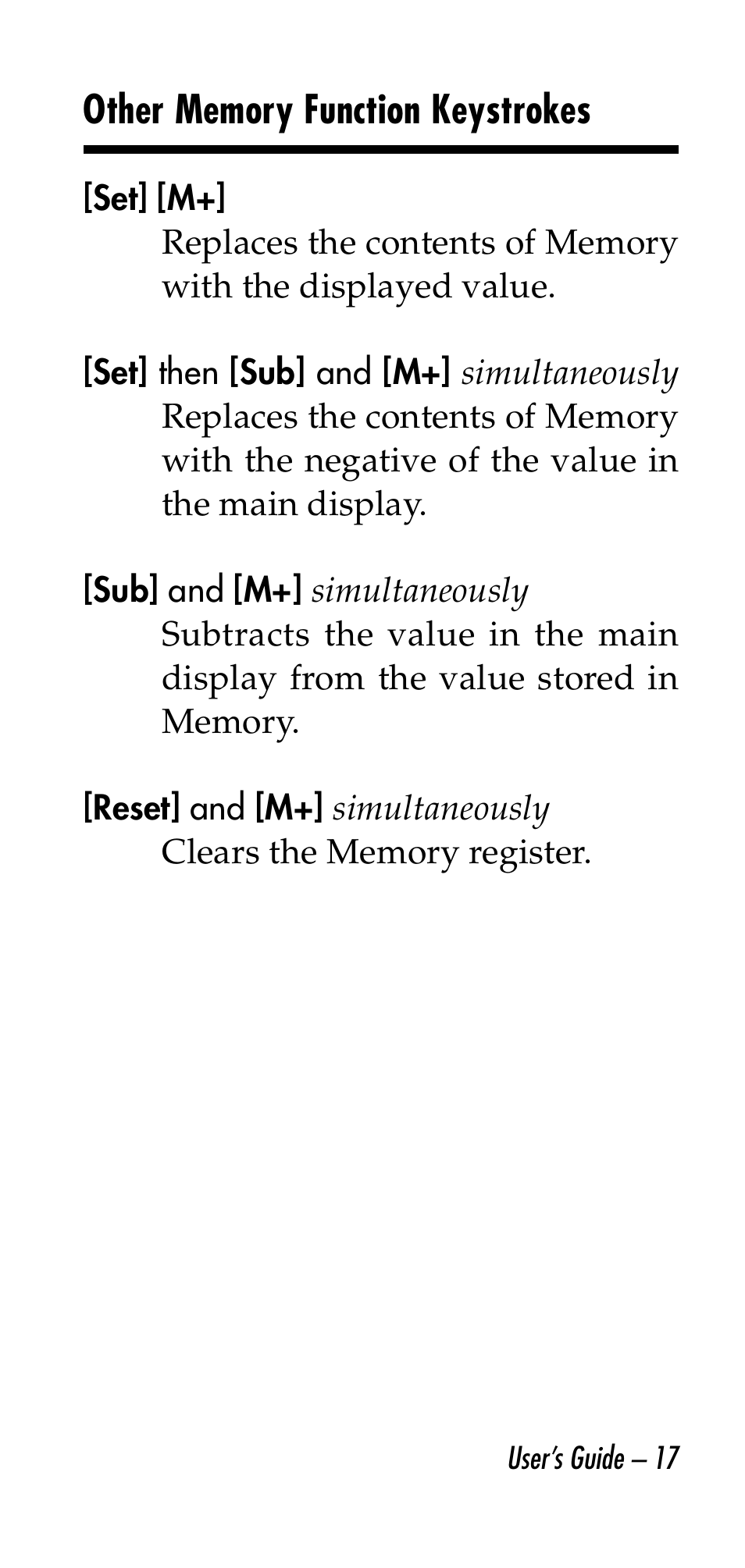 Calculated Industries 6130 v3.0 User Manual | Page 17 / 44