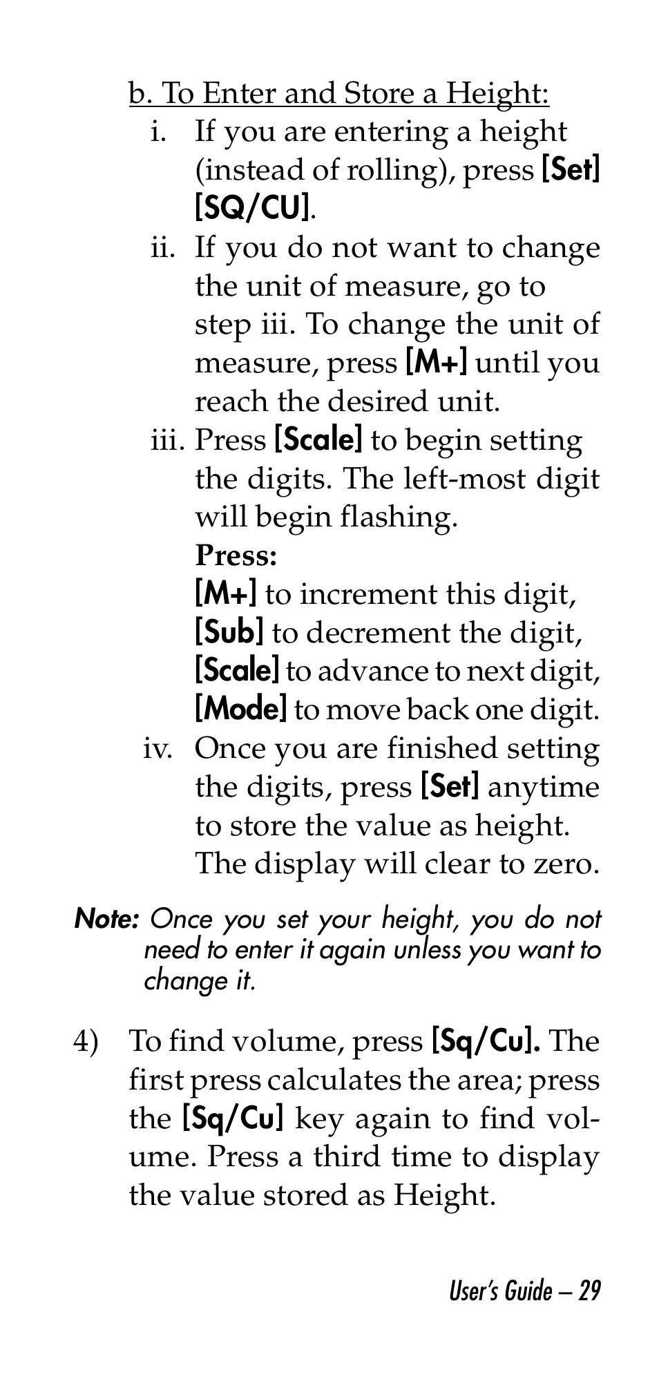 Calculated Industries 6130 v3.0 User Manual | Page 29 / 44