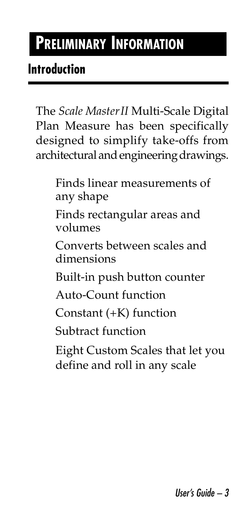 Calculated Industries 6130 v3.0 User Manual | Page 3 / 44