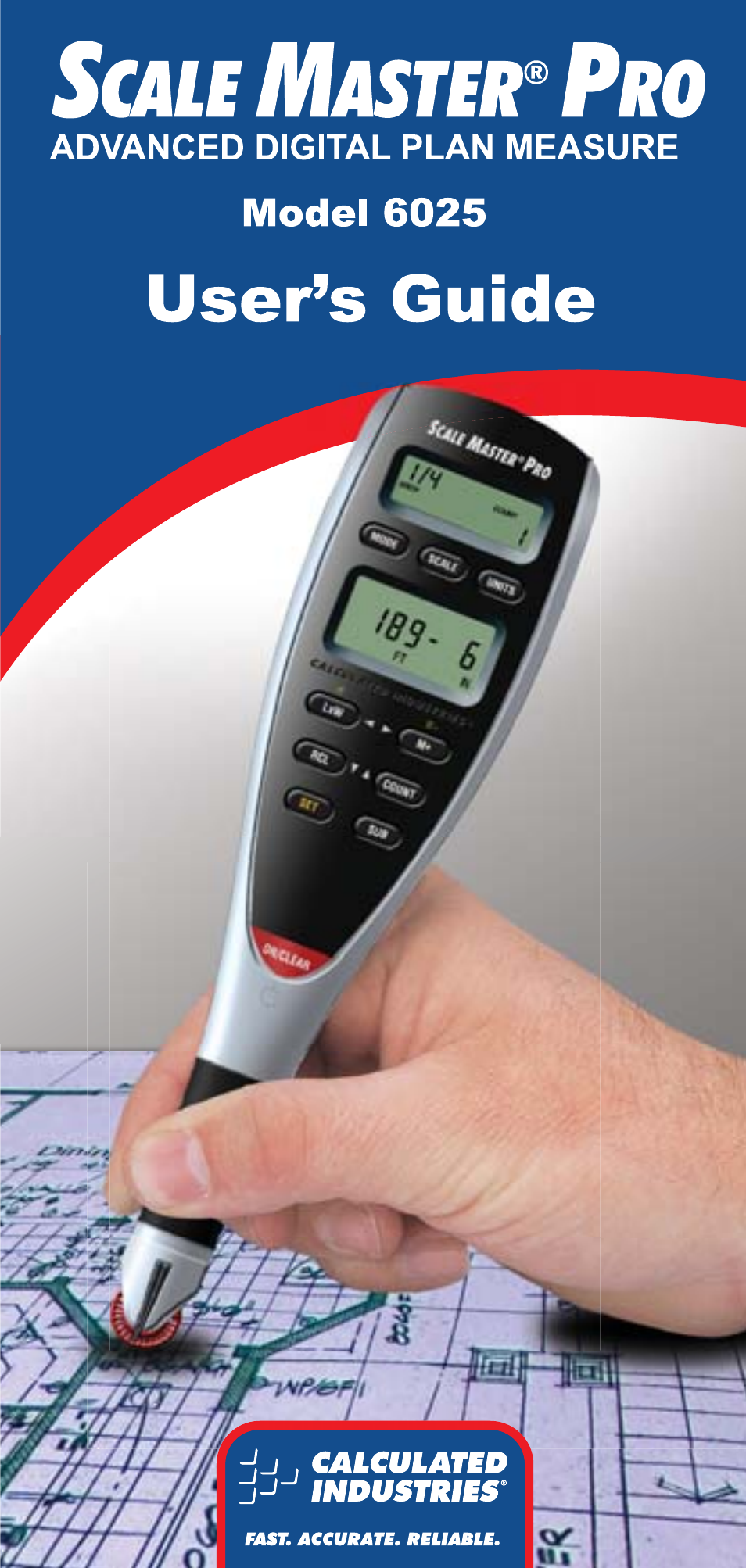 Calculated Industries 6025 User Manual | 36 pages
