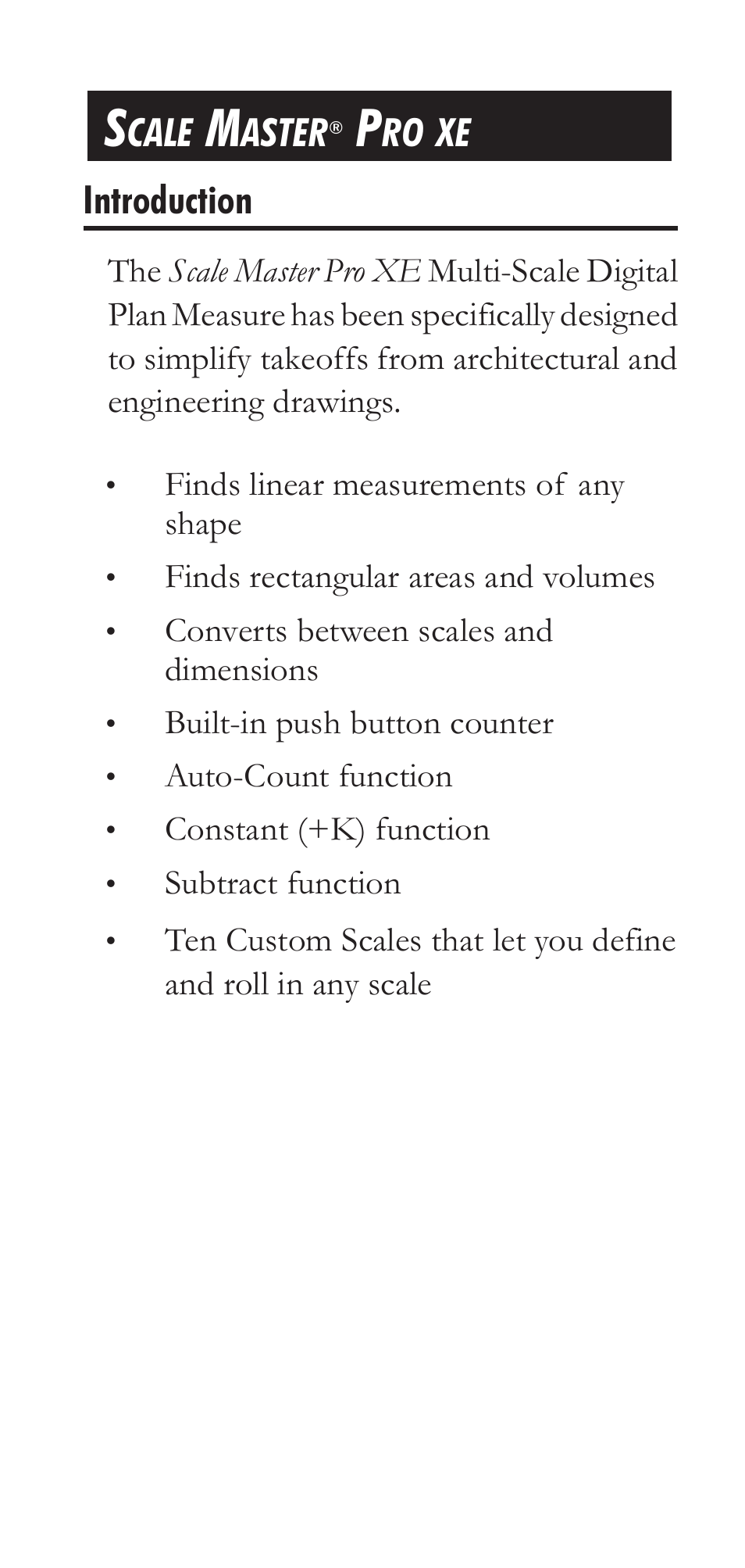 Calculated Industries 6135 User Manual | Page 2 / 43