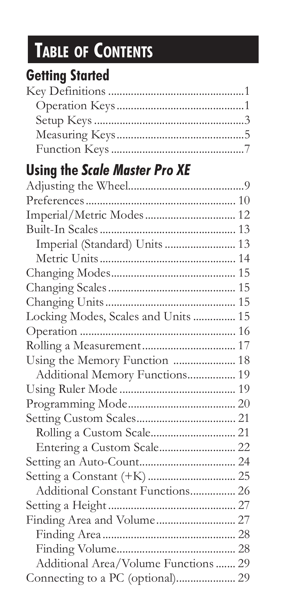 Calculated Industries 6135 User Manual | Page 3 / 43