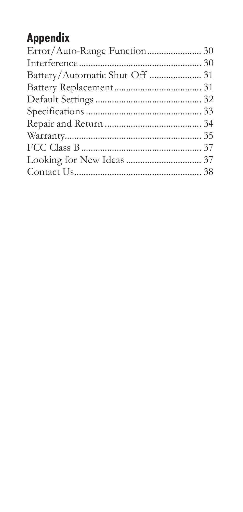 Calculated Industries 6135 User Manual | Page 4 / 43