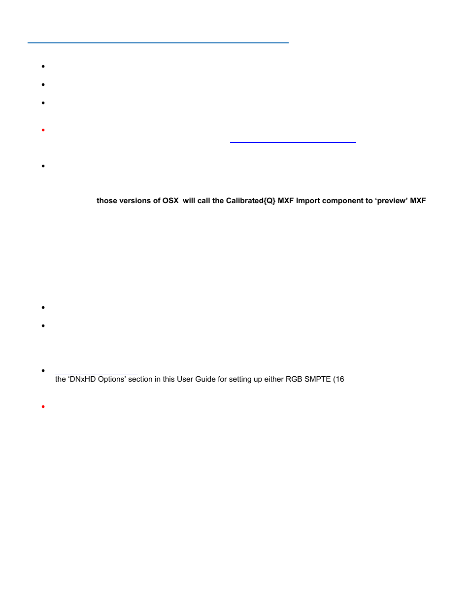 Mac osx requirements and installation | Calibrated Software MXF Import v3 User Manual | Page 12 / 94