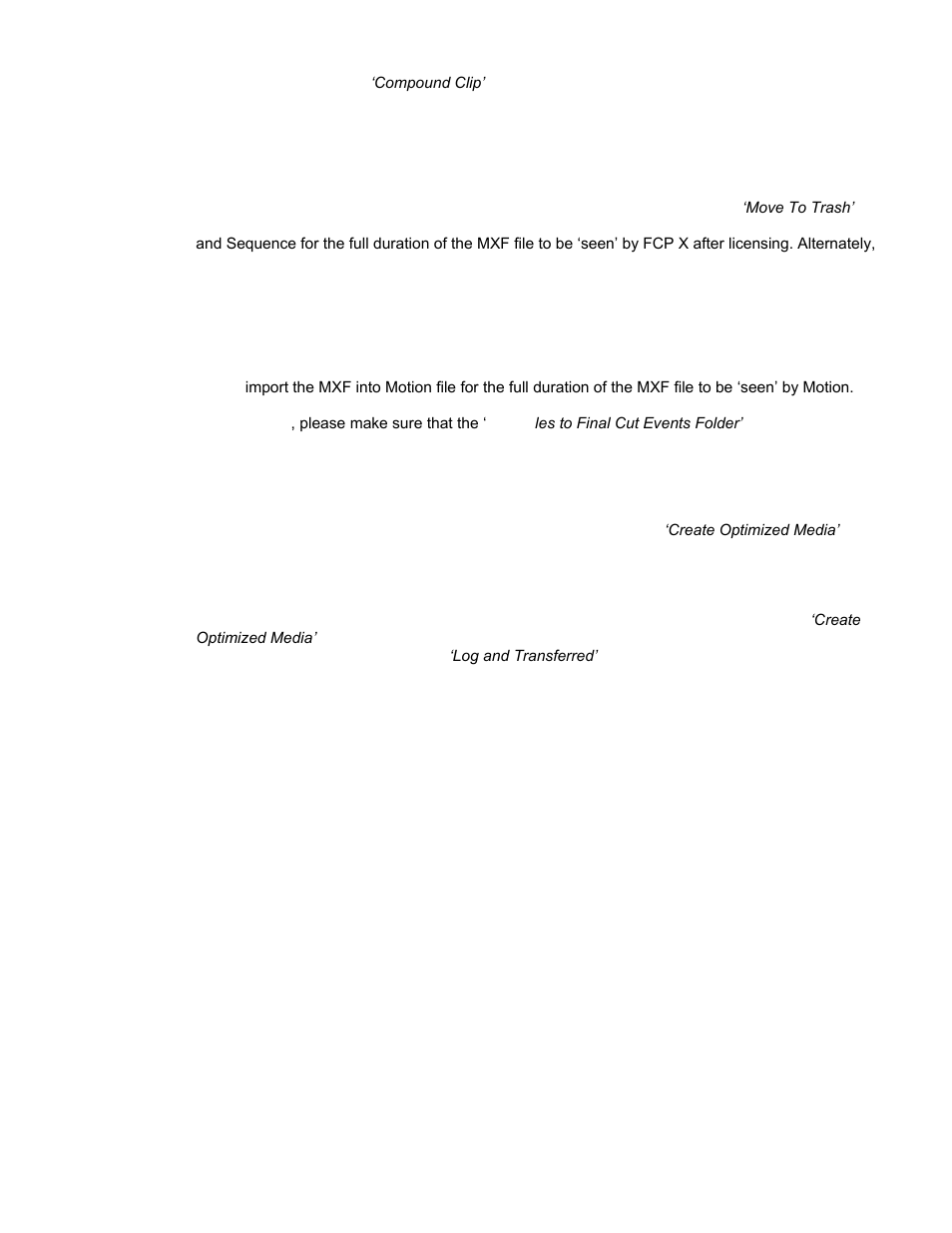 Calibrated Software MXF Import v3 User Manual | Page 59 / 94