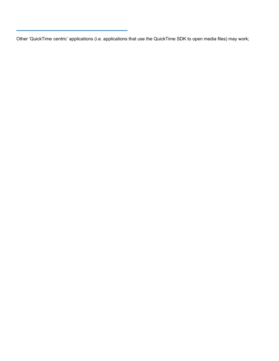 Other mac osx applications | Calibrated Software MXF Import v3 User Manual | Page 66 / 94