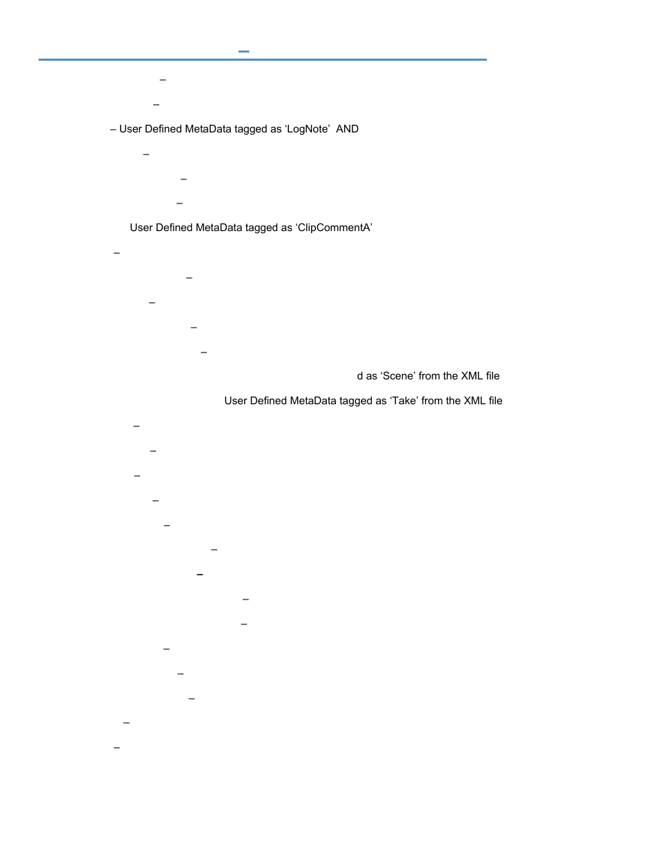 Ikegami gfcam mxf, Fcp x metadata mapping, Ikegami gfcam mxf – fcp x metadata mapping | Calibrated Software MXF Import v3 User Manual | Page 76 / 94