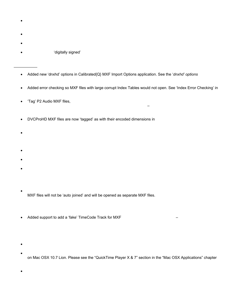 Calibrated Software MXF Import v3 User Manual | Page 89 / 94