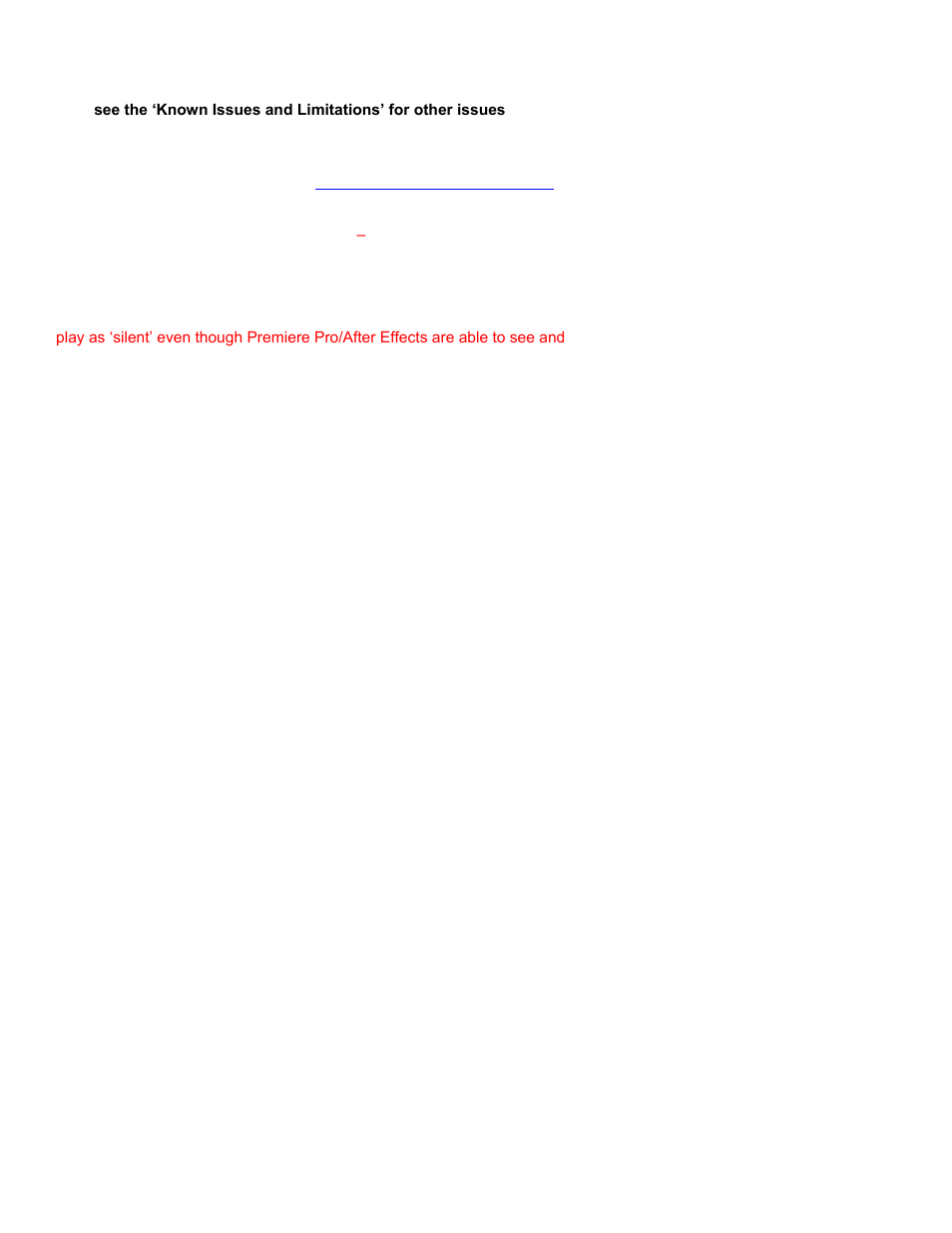 Other notes | Calibrated Software MP4-EX Import Assist v3 User Manual | Page 28 / 48