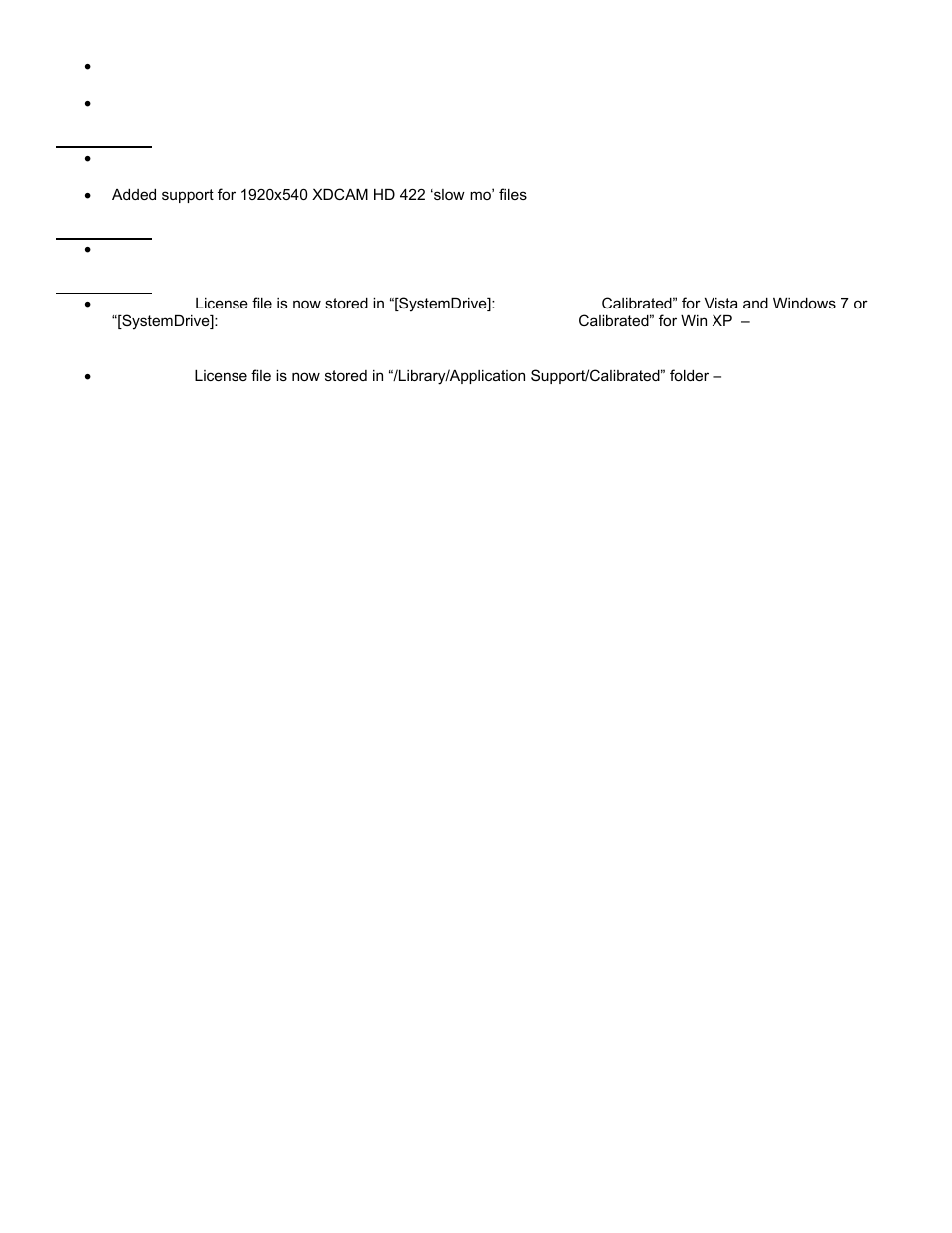 Calibrated Software XD Decode v2 User Manual | Page 25 / 26