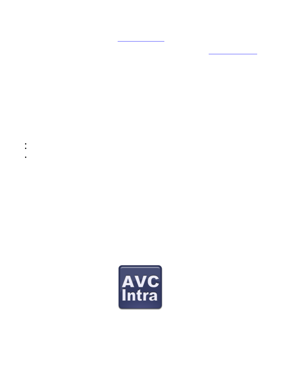 Calibrated Software AVC-Intra Decode v2 User Manual | Page 2 / 26