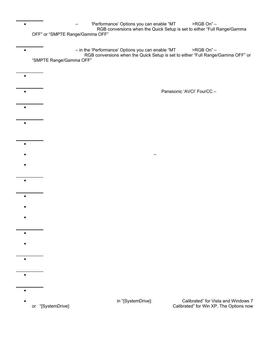 Calibrated Software AVC-Intra Decode v2 User Manual | Page 24 / 26