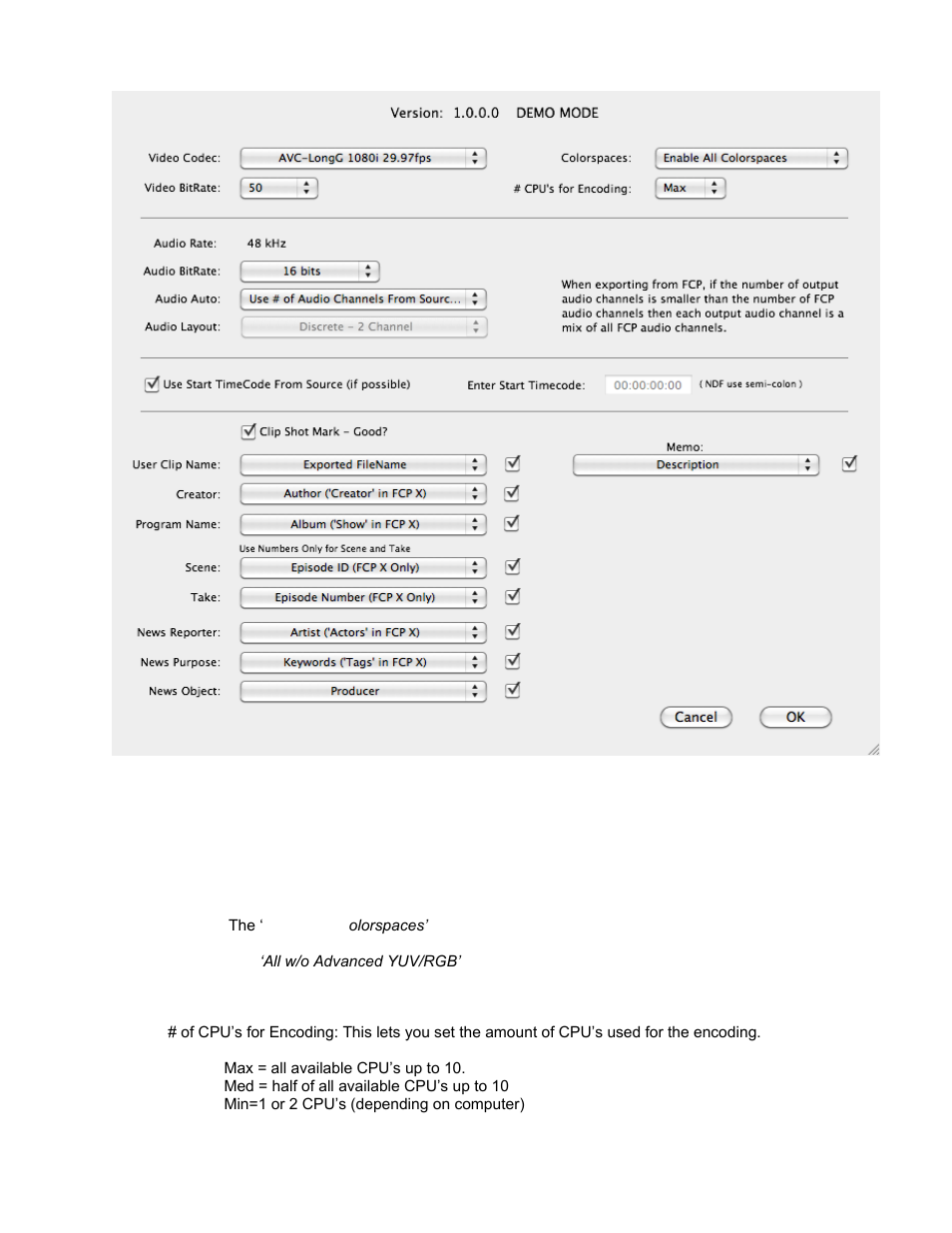 Calibrated Software AVC-LongG Create v1 User Manual | Page 22 / 31