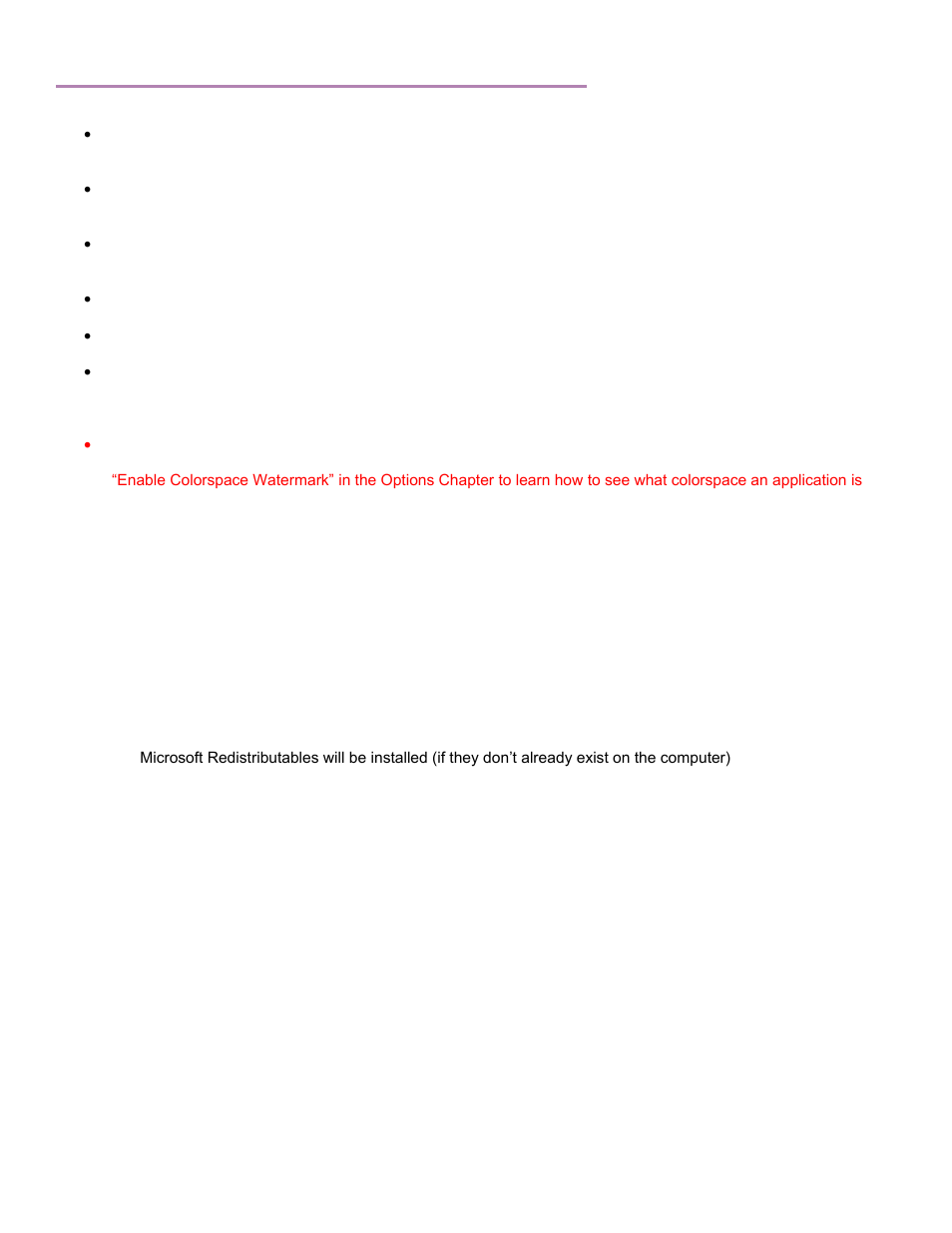 Windows requirements and installation, Installing on windows | Calibrated Software MPEG2-X Create v1 User Manual | Page 10 / 62