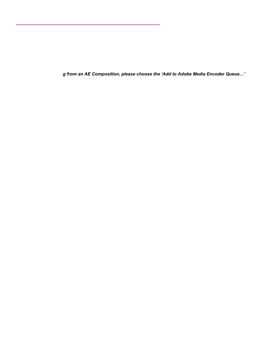 Adobe after effects cc/cc2014 - mxf, Getting started, Exporting | Calibrated Software MPEG2-X Create v1 User Manual | Page 28 / 62