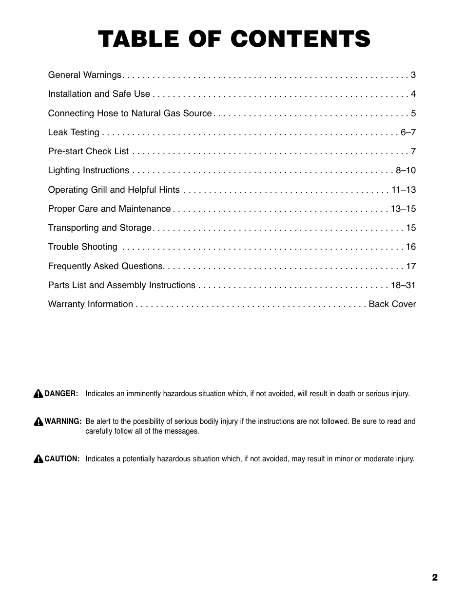 Brinkmann 810-6830-0 User Manual | Page 3 / 64