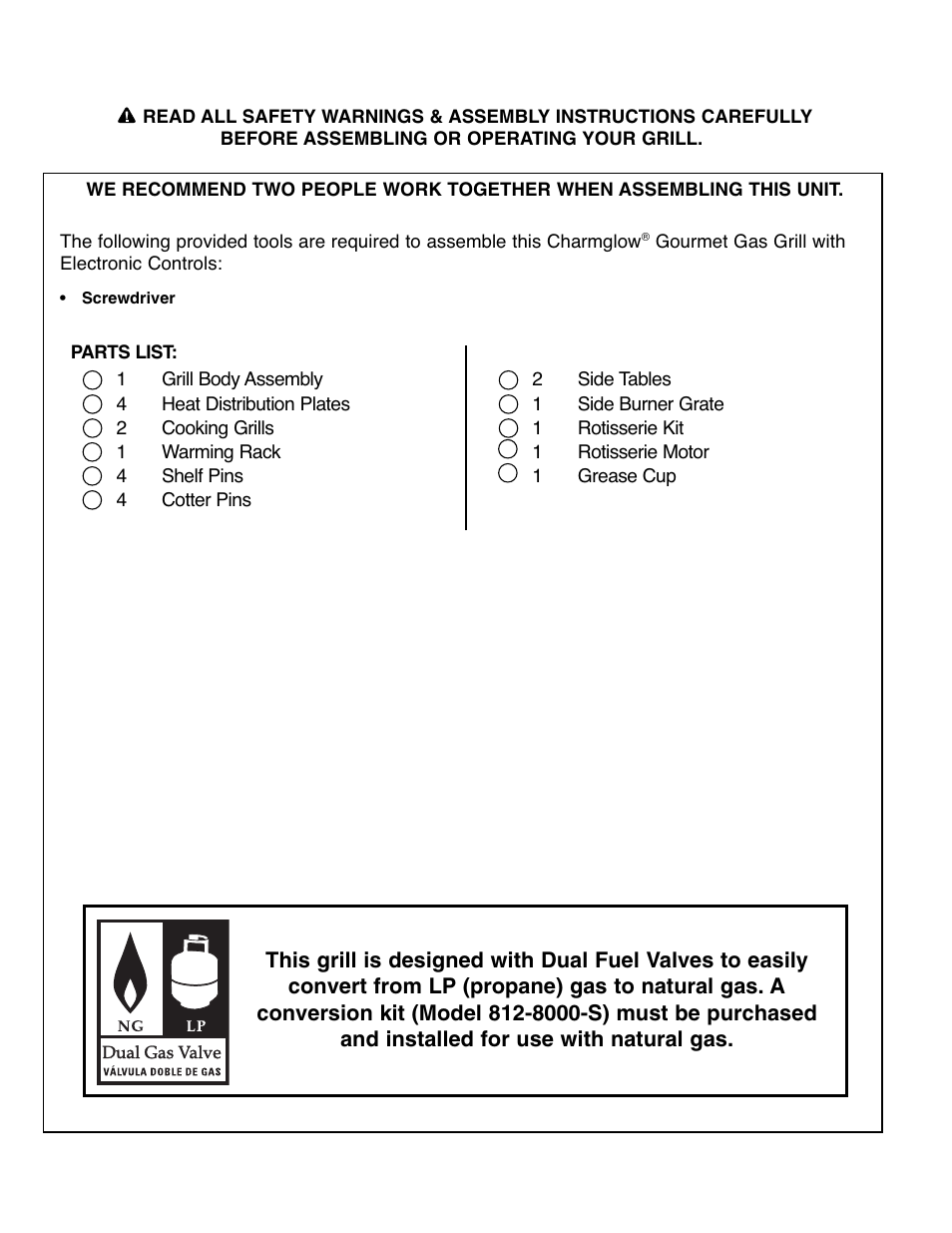 Assembly instructions | Brinkmann Gourmet 4 User Manual | Page 22 / 56