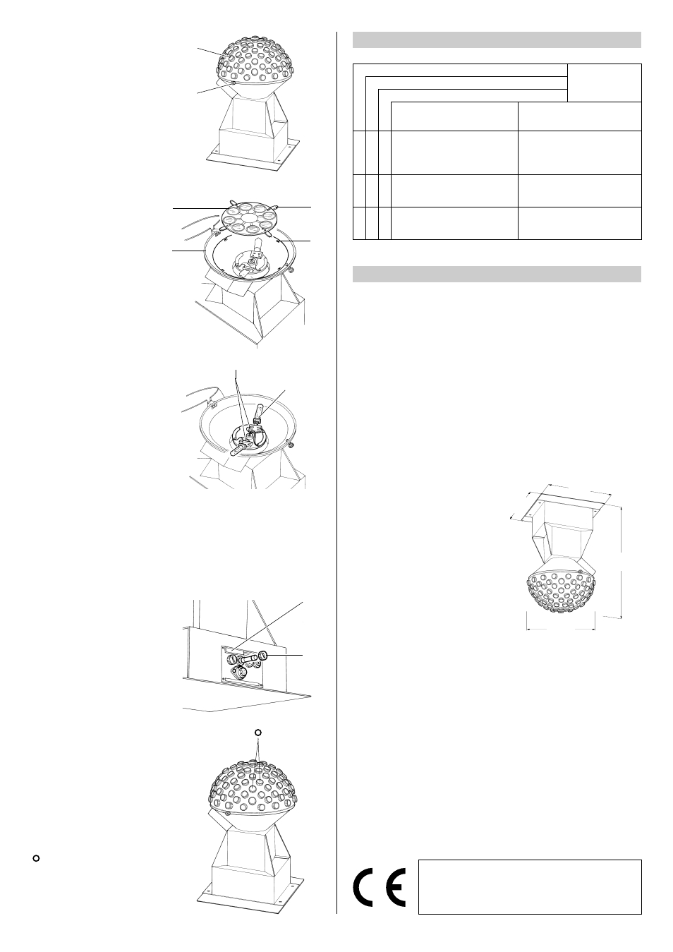 Clay Paky ASTRORAGGI TWIN (24V 150W) User Manual | Page 2 / 2