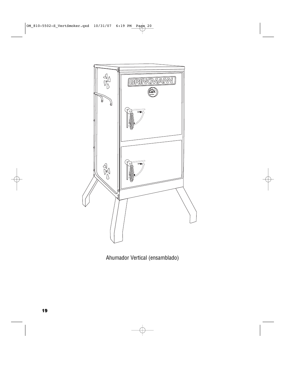 Brinkmann 810-5502-S User Manual | Page 20 / 28